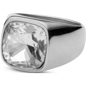 Len Crystal Gravel Ring