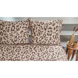 Beddinghouse Leone Dekebdovertrek - lits-jumeaux - 240x200/220 cm - Grijs