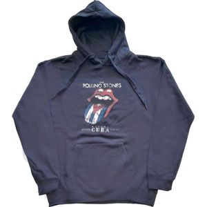 The Rolling Stones - Havana Cuba Hoodie/trui - M - Blauw