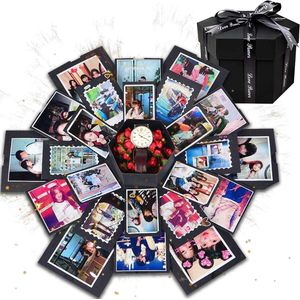 AWEMOZ Explosion Box - Foto box - Mystery Box - Unieke Geschenkdoos - Explosie box - Foto Doos - Knutselen - Cadeau