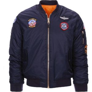 Fostex Garments - Kids MA-I flight jacket USAF (kleur: Blauw / maat: XS)