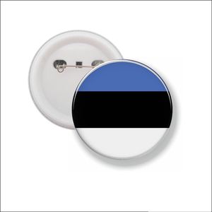 Button Met Speld 58 MM - Vlag Estland