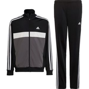 adidas Sportswear Essentials 3-Stripes Tiberio Tracksuit - Kinderen - Zwart- 164