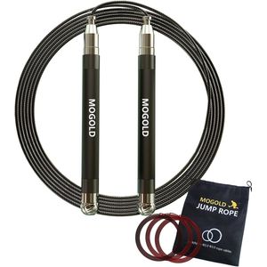 Professionele Speed Rope met Verstelbare Lengte en Siliconen Grip voor Fitness en Thuis Workouts