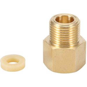 CO2 Storage Tank W21.8 or CGA320 Adapter Converter Vultank Adapter Soda Bottle Adapter Connector Accessories (W21.8 to CGA320)