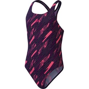 Speedo - Eco h-boom Allover Medalist - Badpak - Blauw - EnduraFlex Stof
