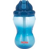 Nûby - Oefenbeker - Flip-It™ Antilekbeker - Blauw - 360ml - 12m+