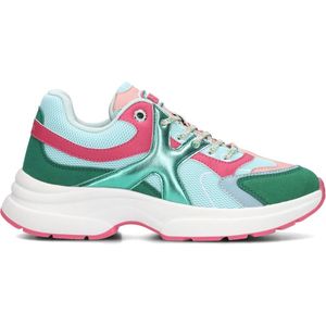 Mexx Loyce Sneakers - Leren Sneaker - Dames - Groen - Maat 39