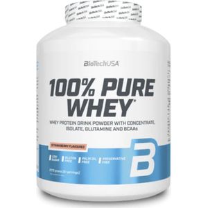 Biotech USA - 100% Whey (2,27kg) Aardbei