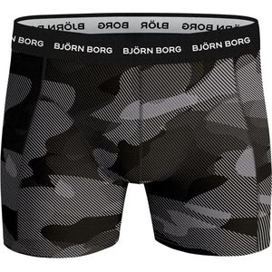 Boxershort Björn Borg Men Essential Shorts Sammy BB Shadeline Black Beauty 