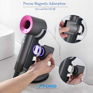 Föhn Houder Stand voor Supersonic Haardroger, Aluminium Stand Power Plug Houder, Badkamer Organizer voor Föhn Care Tools