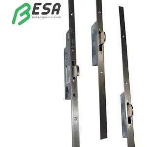 Sobinco Meerpuntsluiting 8411 rolslot 92/40 met Valschoten, Voorplaat: 20mm