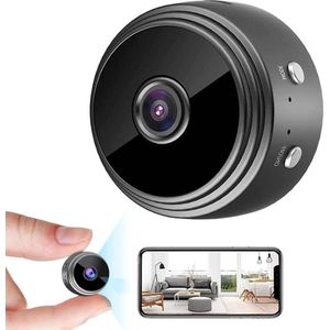 Verborgen spionagecamera draadloze minicamera 1080p Full HD met audio en video - geheime babyfoon beveiligingscamera voor thuisbeveiliging - bewakingscamera met nachtzicht