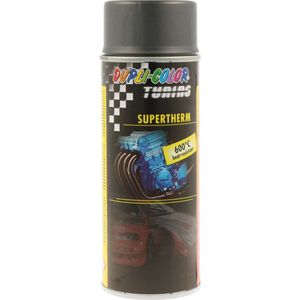 Dupli-Color supertherm hittebestendige lak zwart - 400 ml.