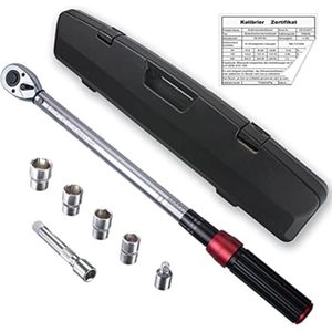 Lexium Momentsleutel Auto - Draaimomentsleutel - Auto Gereedschap - Torque Wrench - Dopsleutelset