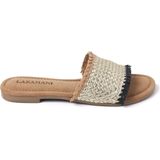 Lazamani Dames Slippers 33.486 Gold Black