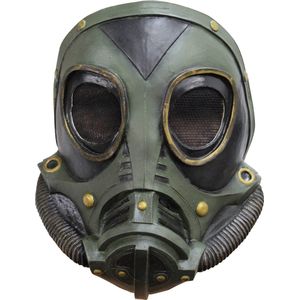 Partychimp Gasmasker Gezichts Masker Halloween Masker voor bij Halloween Kostuum Volwassenen - Latex - One-size