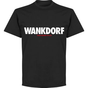 Wankdorf T-shirt - Zwart - 4XL