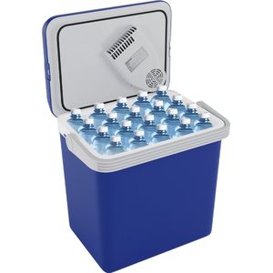 Auronic Elektrische Koelbox - Coolbox - Koelen en Verwarmen - 25L - 12V en 240V - Blauw