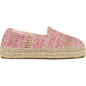 Manebi Espadrilles Female / Instappers / Damesschoenen - Canvas - G69D0 - Roze - maat 41