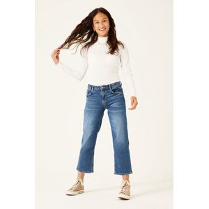 GARCIA Mylah Meisjes Straight Fit Jeans Blauw - Maat 152