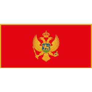 Montenegro Vlag 70x100cm