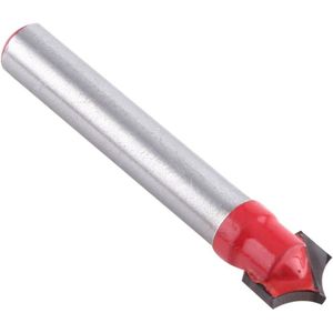 90 graden 6 mm schacht 8-32 mm freesdiameter - V-groeffrees wolfraamstaal houtsnijder CNC-frees met 8 mm bladdiameter