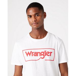 Wrangler Frame Logo Tee Heren T-Shirt - Maat XXL
