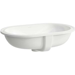 Laufen Savoy - Inbouwwastafel 51x31 cm, met overloop, zonder kraangat, wit H8189450001551