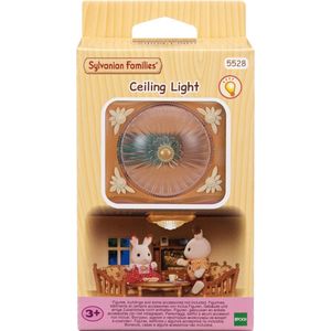 Sylvanian Families 5528 plafondlamp- geschikt voor 5303startershuis en 5302 grote landhuis met verlichting