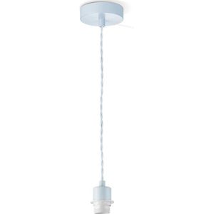 Home Sweet Home - Moderne verlichtingspendel Armis voor lampenkap - Blauw - 10/10/89cm - hanglamp gemaakt van Metaal - geschikt voor E27 LED lichtbron - voor lampenkap met doorsnede max.55cm
