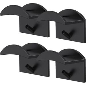 Zelfklevende hoofdtelefoonhouder - muurbevestiging - 4 stuks
