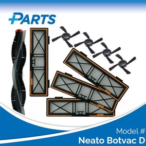 Neato Botvac D Onderhoudsset van Plus.Parts® geschikt voor Neato - 9 delig!