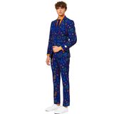 OppoSuits Doodle Dude - Mannen Kostuum - Gekleurd - Feest - Maat 50