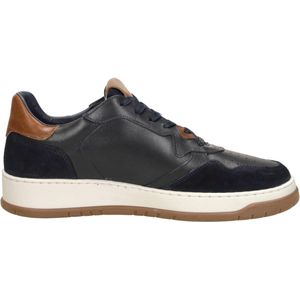 Pantofola D'Oro Sirmione Low Sneakers - Leren Sneaker - Heren - Blauw - Maat 46