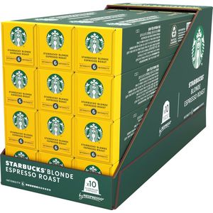 Starbucks by Nespresso Blonde Espresso Roast capsules - 120 koffiecups