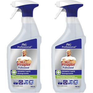 Mr. Proper Desinfecterende allesreinger Spray - 2x750 ml