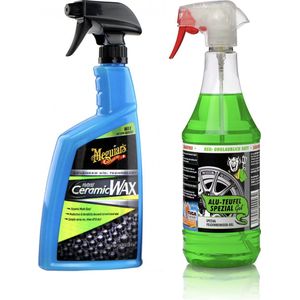 Mequiars G190526 Hybrid Ceramic Wax 709 ml. + 1L Alu-Duivel-Speciaal