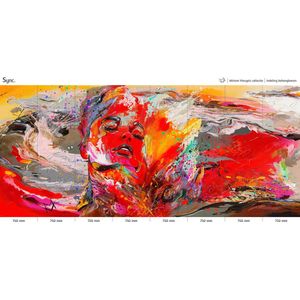 Sync | Miriam Vleugels - Behang - Love Confetti - 600 cm breed - 265 cm hoog