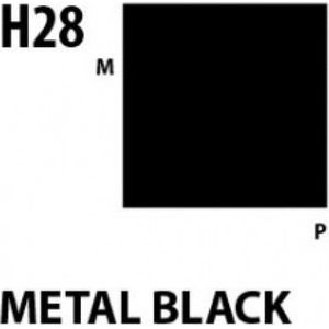 Mrhobby - Aqueous Hob. Col. 10 Ml Metal Black (Mrh-h-028) - modelbouwsets, hobbybouwspeelgoed voor kinderen, modelverf en accessoires