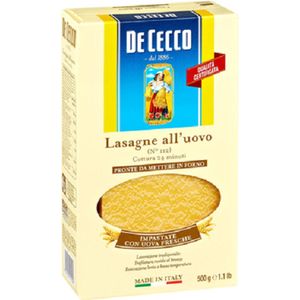 De Cecco Lasagne Timballo met ei nr. 112 bordnoedels, verpakking van 500 g