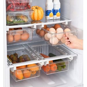 Voorraaddozen Set -Voorraadpotten -Vershouddoos set, Koelkast Organizer-Koelkast,  Keuken, Kasten