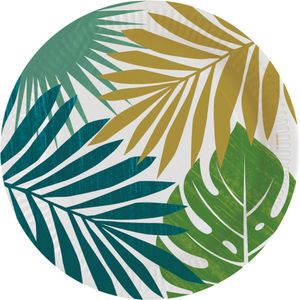 Amscan - Tropical Palmtree - 8 borden Key West 23 cm
