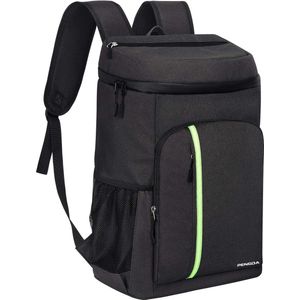 Koeltas, 32 liter, grote geïsoleerde koelrugzak, waterdichte ultralichte rugzak voor dames en heren, coole tas voor camping, barbecue, wandelen, picknick