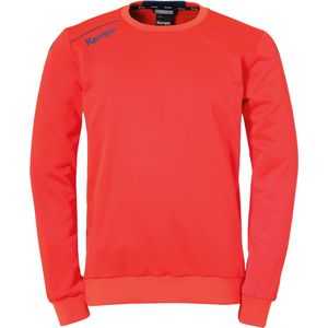 Kempa Player Training Top Kind Fluo Rood-IJsgrijs Maat 140