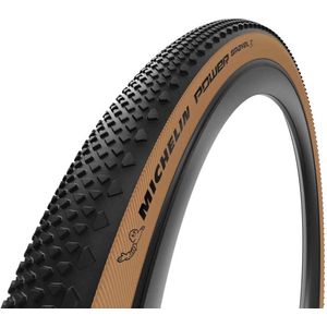 Michelin Buitenband 27,5” – Power Gravel – ETRTO-maat: 50-584 – Zwart/Bruin