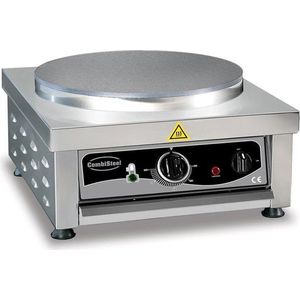 Professionele Crepe Maker 1 Plaat | Combisteel | 7491.0040 | Horeca