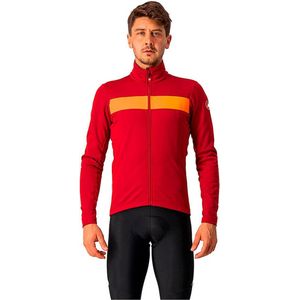 CASTELLI Raddoppia 3 Jas Heren - Pro Red / Orange Reflex - L