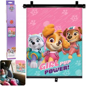 Paw Patrol Girl Power Zonnescherm voor auto, voor kinderen, meisjes 36x45 cm