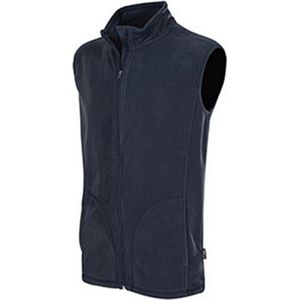 Stedman Heren Actief Vlies Gilet (Blauwe Middernacht)